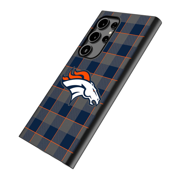 Denver Broncos Plaid Galaxy MagSafe Compatible Phone Case Iso.Jpg