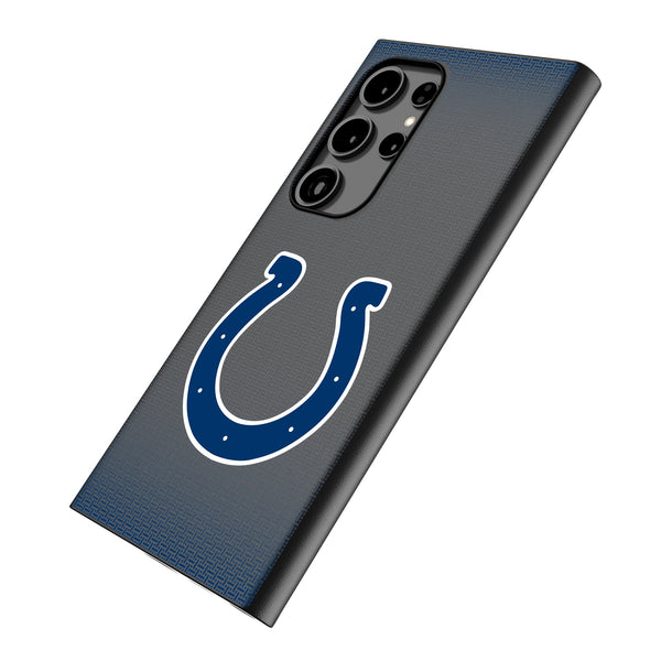 Indianapolis Colts Linen Galaxy MagSafe Compatible Phone Case Iso.Jpg