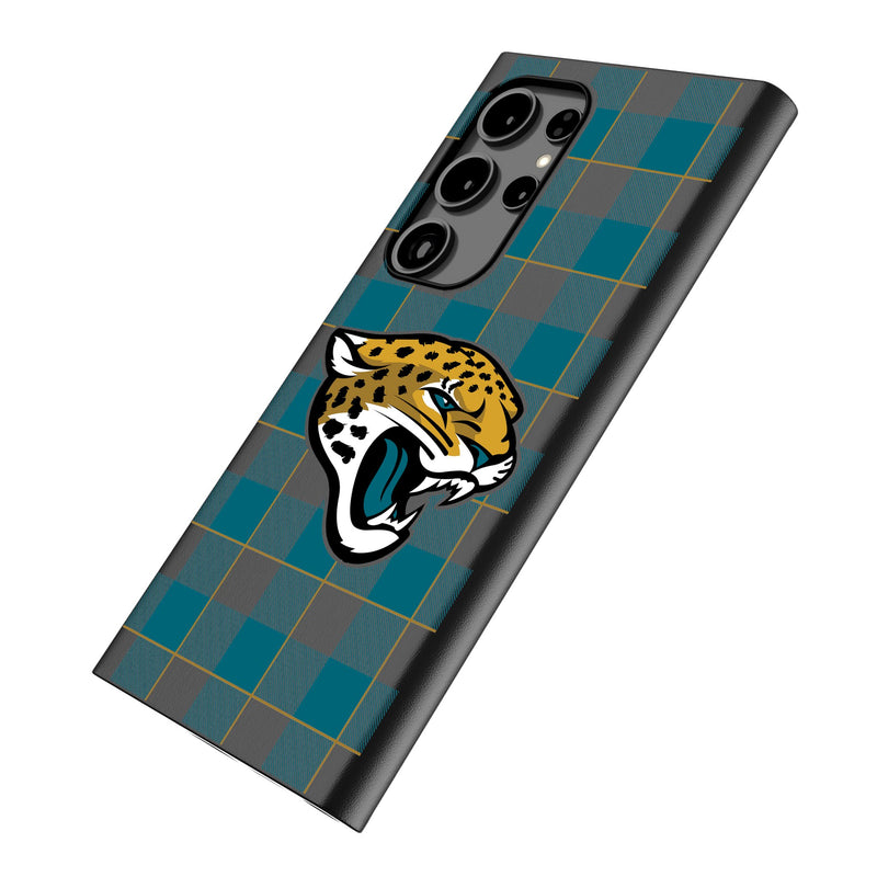 Jacksonville Jaguars Plaid Galaxy MagSafe Compatible Phone Case Iso.Jpg