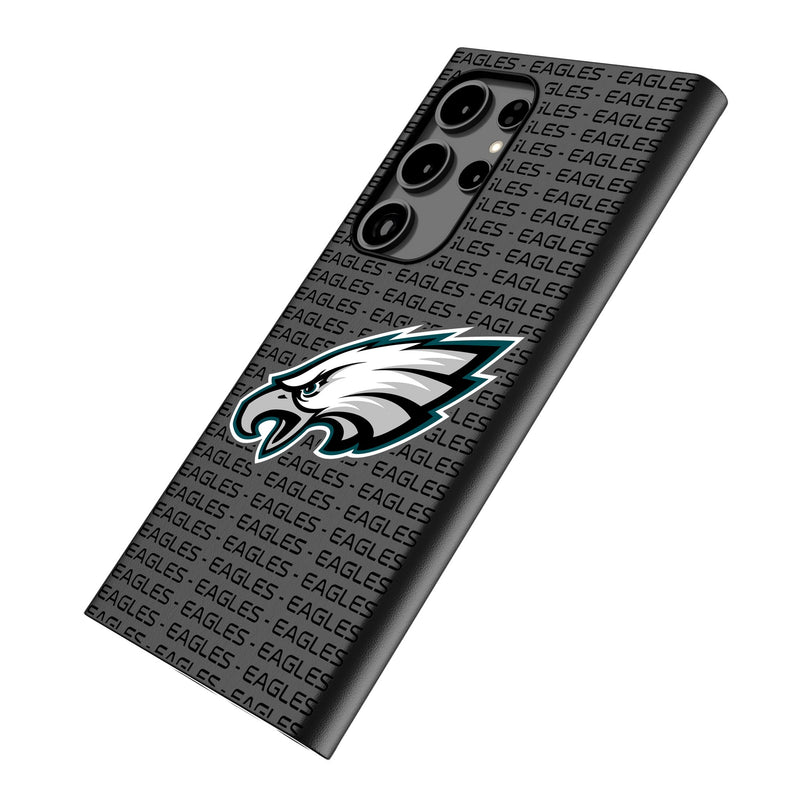 Philadelphia Eagles Text Backdrop Galaxy MagSafe Compatible Phone Case Iso.Jpg