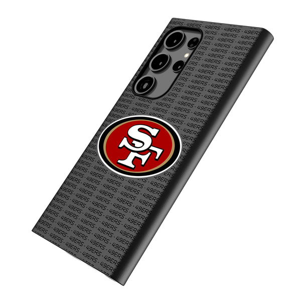 San Francisco 49ers Text Backdrop Galaxy MagSafe Compatible Phone Case Iso.Jpg