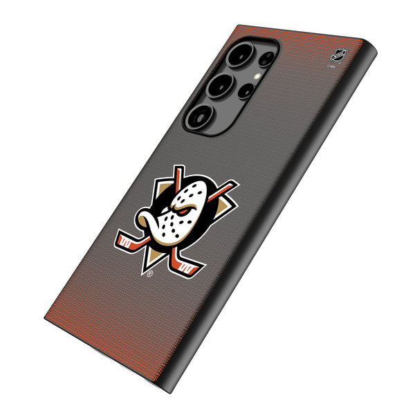 Anaheim Ducks Linen Galaxy MagSafe Compatible Phone Case Iso.Jpg