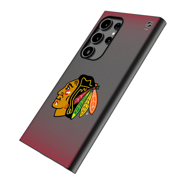 Chicago Blackhawks Linen Galaxy MagSafe Compatible Phone Case Iso.Jpg