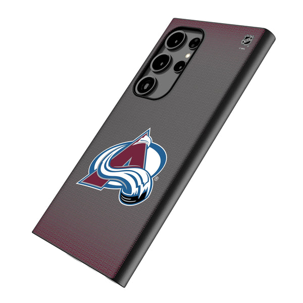 Colorado Avalanche Linen Galaxy MagSafe Compatible Phone Case Iso.Jpg