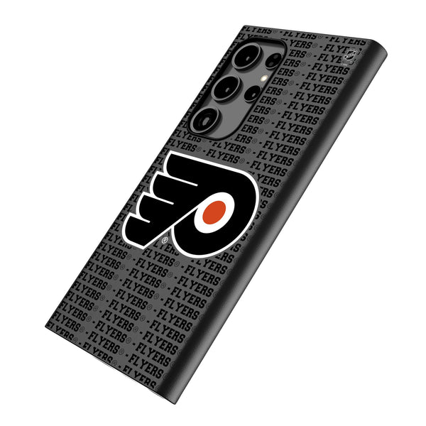 Philadelphia Flyers Text Backdrop Galaxy MagSafe Compatible Phone Case Iso.Jpg