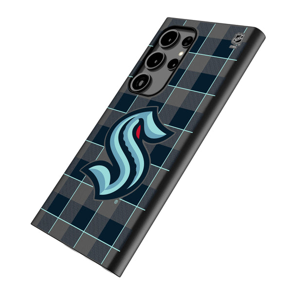 Seattle Kraken Plaid Galaxy MagSafe Compatible Phone Case Iso.Jpg