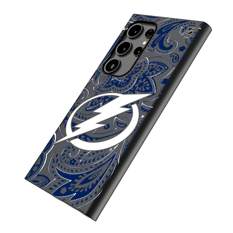 Tampa Bay Lightning Paisley Galaxy MagSafe Compatible Phone Case Iso.Jpg