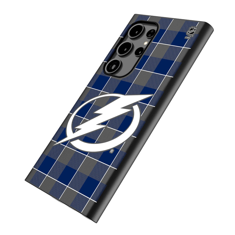 Tampa Bay Lightning Plaid Galaxy MagSafe Compatible Phone Case Iso.Jpg