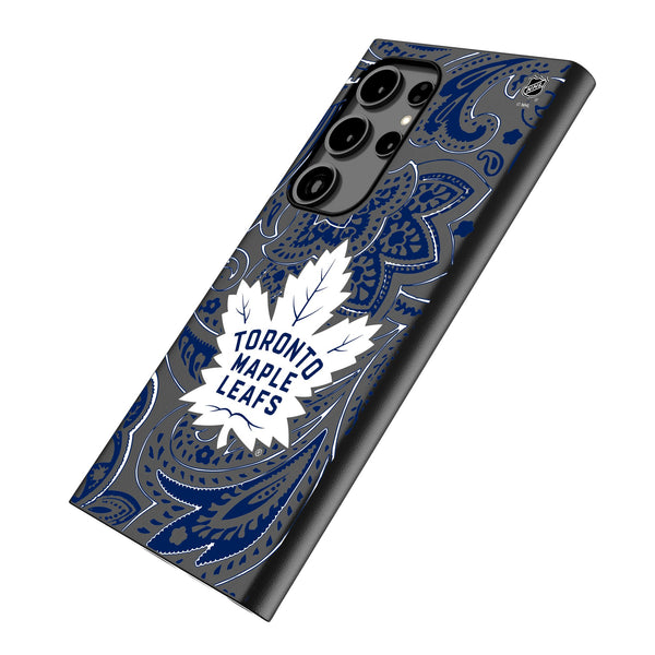 Toronto Maple Leafs Paisley Galaxy MagSafe Compatible Phone Case Iso.Jpg