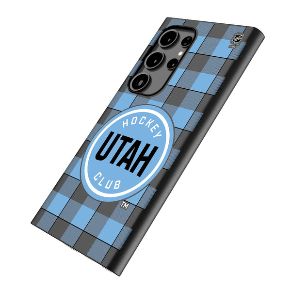 Utah Hockey Club Plaid Galaxy MagSafe Compatible Phone Case Iso.Jpg