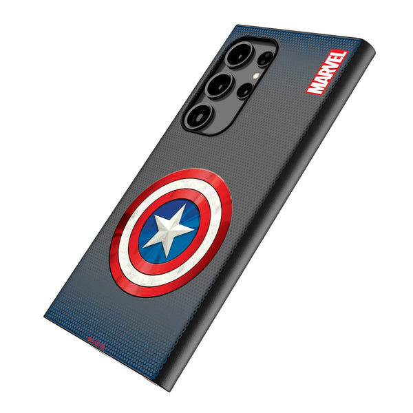 Marvel Avengers Captain America Grid Galaxy MagSafe Compatible Phone Case Iso.Jpg