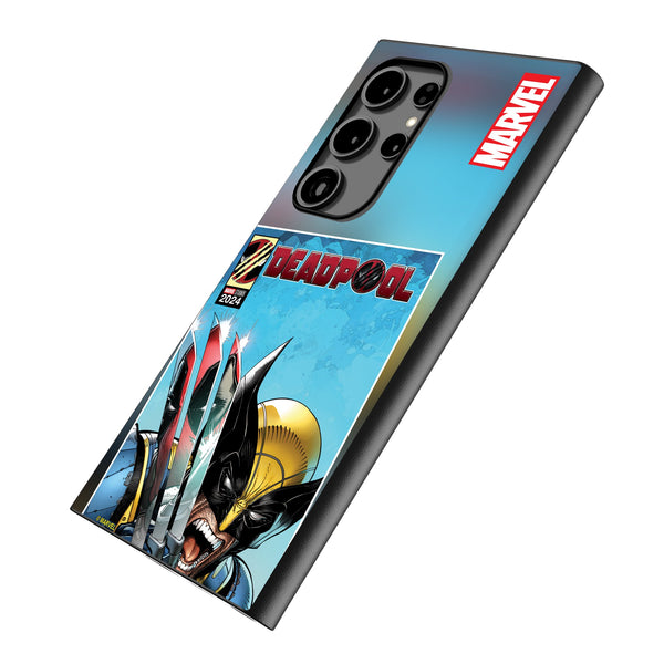 Marvel Deadpool Wolverine Cover Art Galaxy MagSafe Compatible Phone Case Iso.Jpg