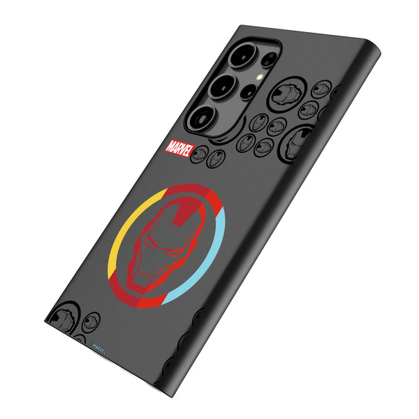 Marvel Avengers Iron Man Sigil Galaxy MagSafe Compatible Phone Case Iso.Jpg