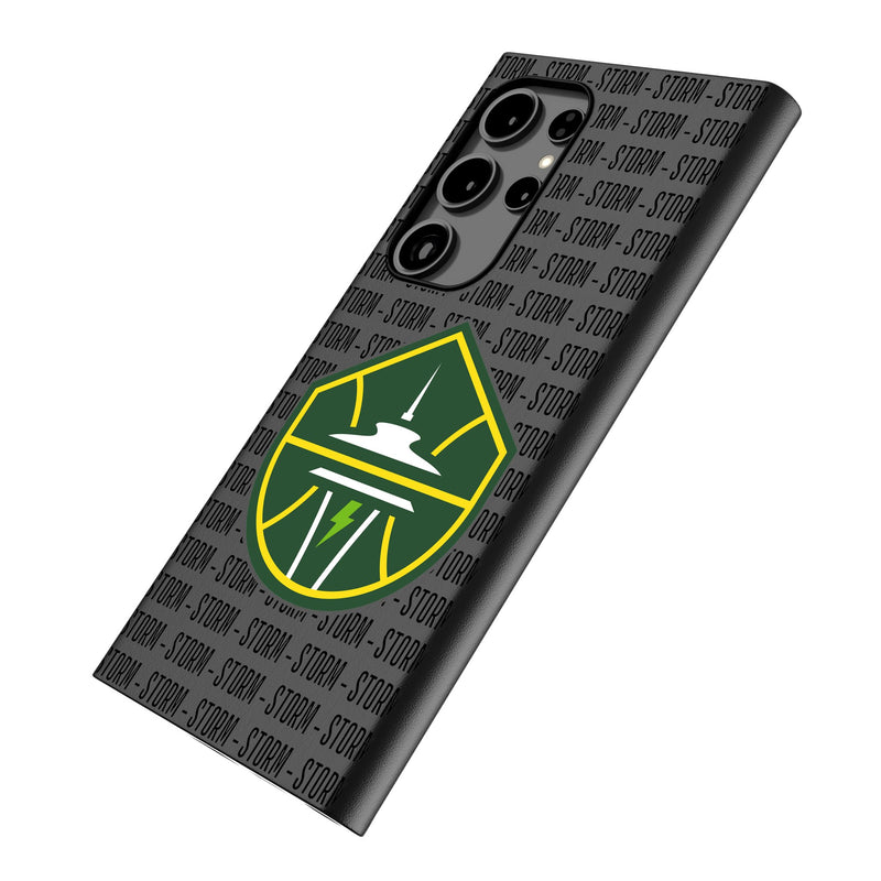 Seattle Storm Text Backdrop Galaxy MagSafe Compatible Phone Case Iso.Jpg