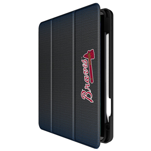 Atlanta Braves Linen iPad Tablet Case Front.Jpg