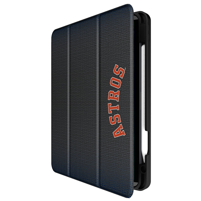 Houston Astros Linen iPad Tablet Case Front.Jpg