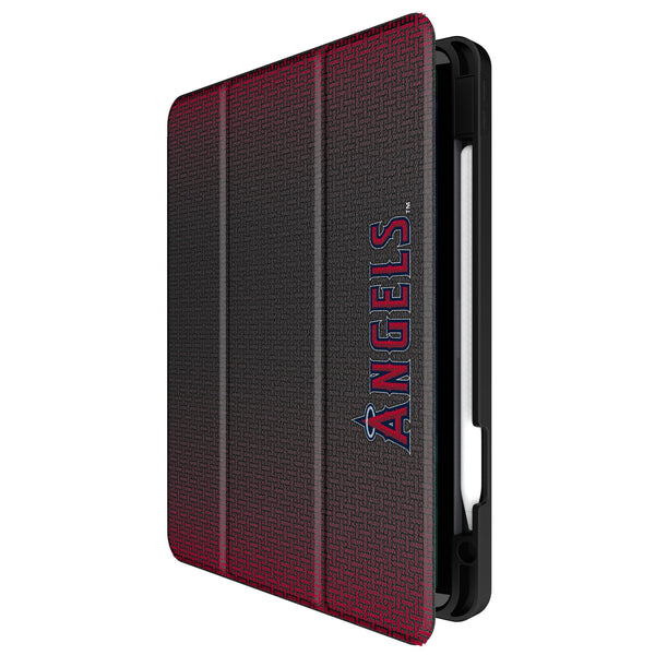 Los Angeles Angels Linen iPad Tablet Case Front.Jpg