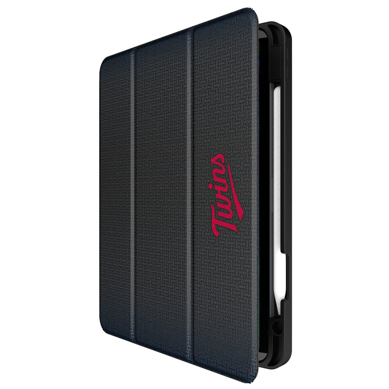 Minnesota Twins Linen iPad Tablet Case Front.Jpg