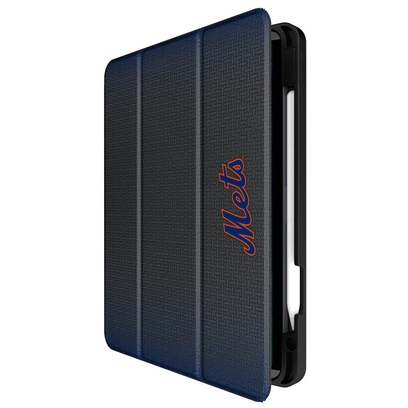 New York Mets Linen iPad Tablet Case Front.Jpg