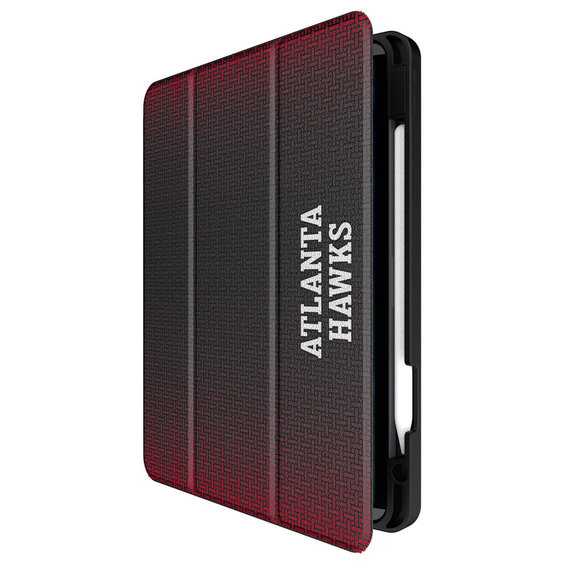 Atlanta Hawks Linen iPad Tablet Case Front.Jpg