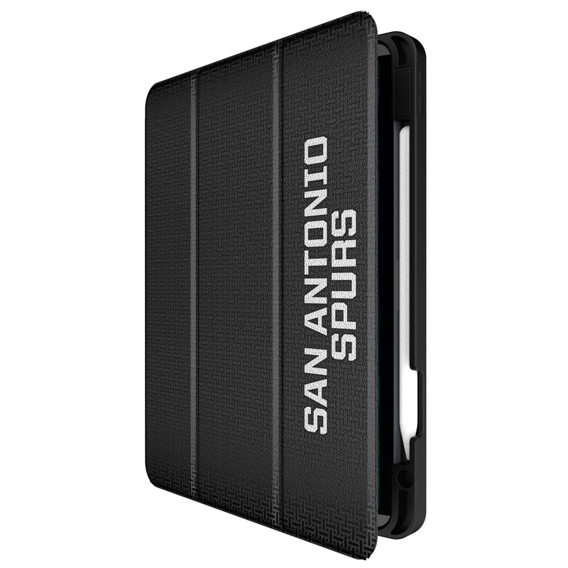 San Antonio Spurs Linen iPad Tablet Case Front.Jpg