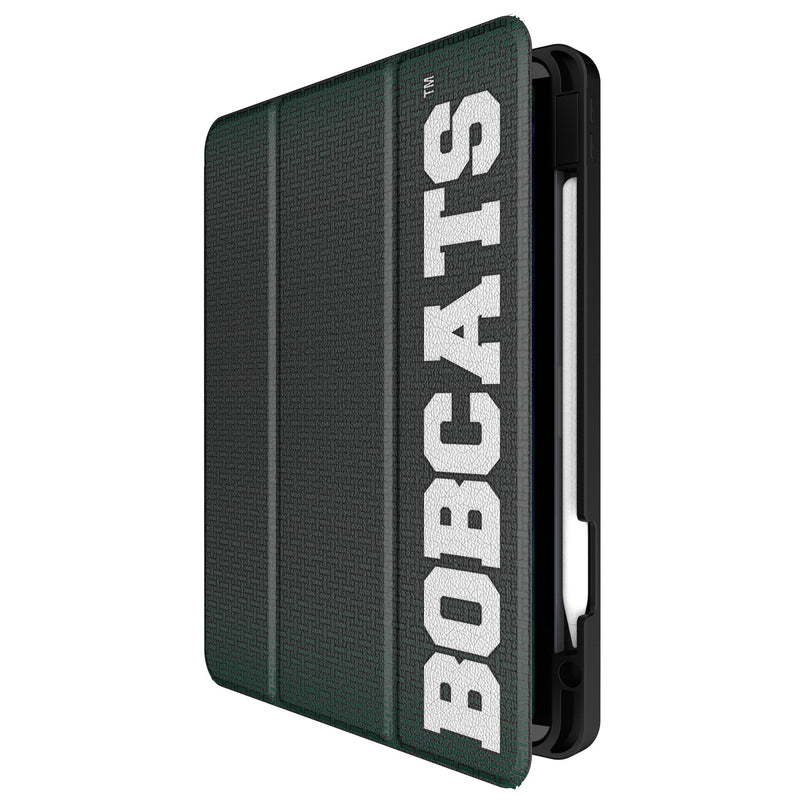 Ohio University Bobcats Linen iPad Tablet Case Front.Jpg