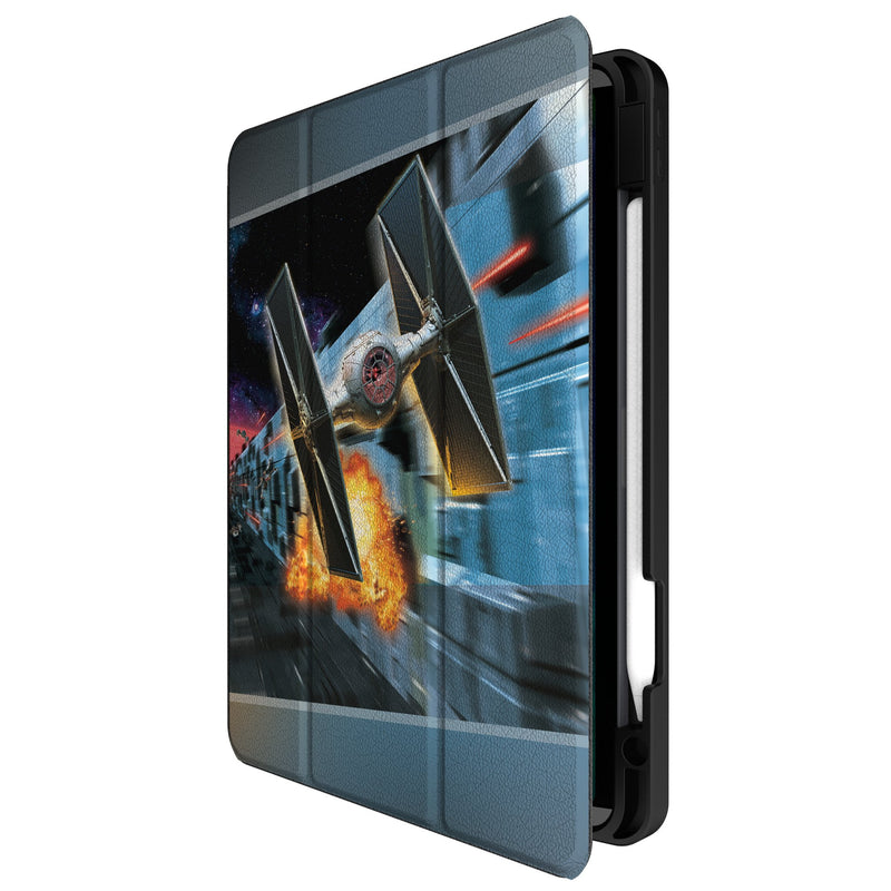 Star Wars TIE Fighter Portrait iPad Tablet Case Front.Jpg