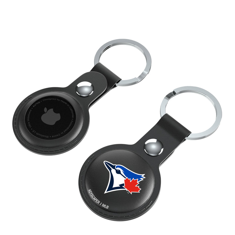 Toronto Blue Jays Insignia AirTag Black Airtag Holder 2-Pack Iso.Jpg