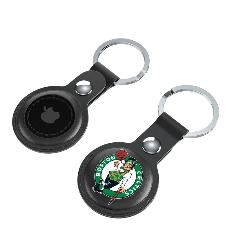 Boston Celtics Insignia AirTag Black Airtag Holder 2-Pack Iso.Jpg