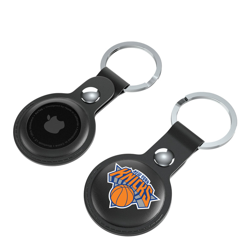 New York Knicks Insignia AirTag Black Airtag Holder 2-Pack Iso.Jpg