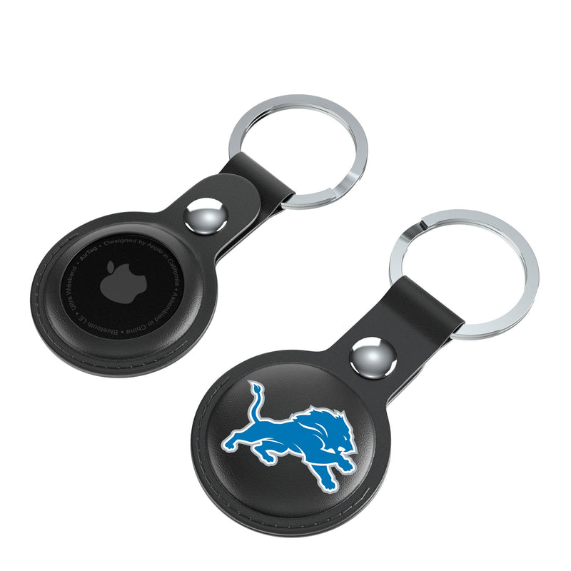 Detroit Lions Insignia AirTag Black Airtag Holder 2-Pack Iso.Jpg