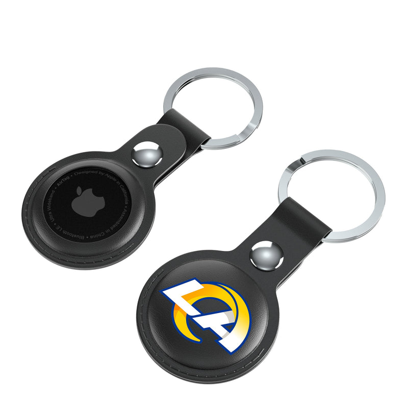 Los Angeles Rams Insignia AirTag Black Airtag Holder 2-Pack Iso.Jpg