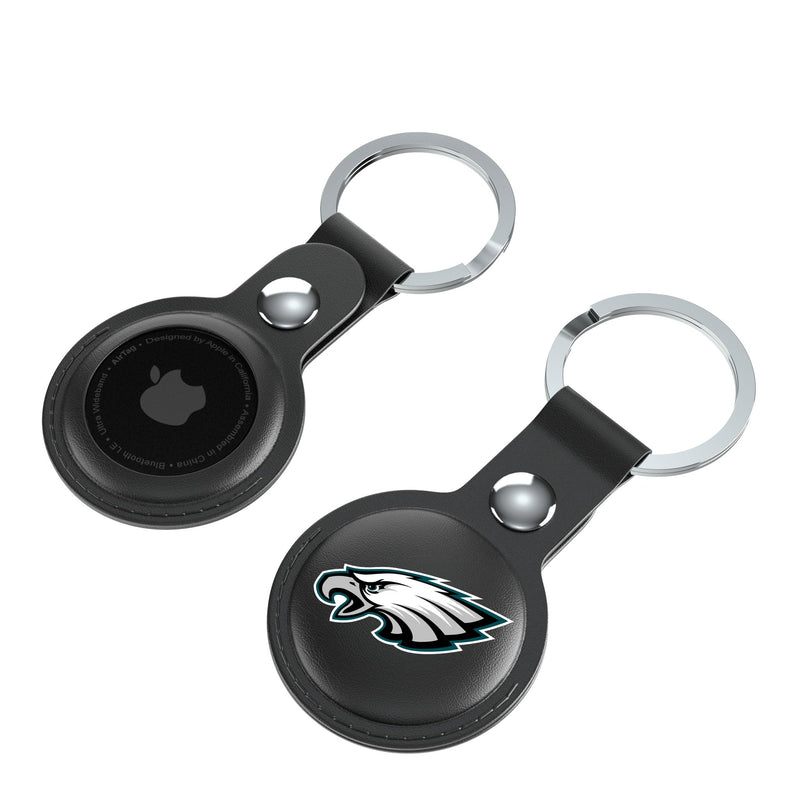 Philadelphia Eagles Insignia AirTag Black Airtag Holder 2-Pack Iso.Jpg