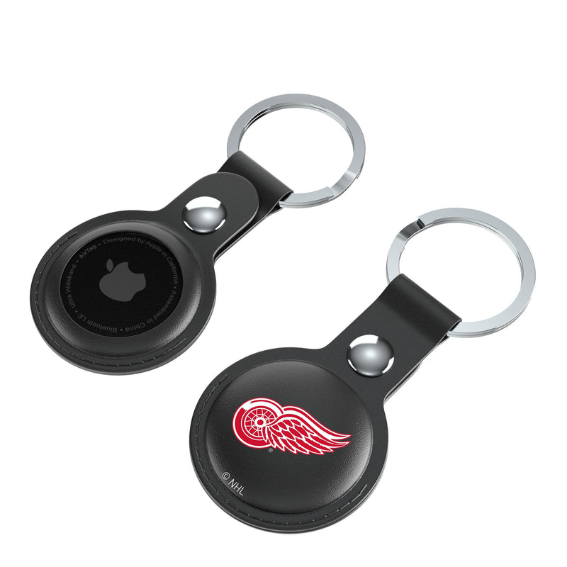 Detroit Red Wings Insignia AirTag Black Airtag Holder 2-Pack Iso.Jpg