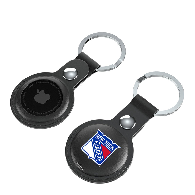 New York Rangers Insignia AirTag Black Airtag Holder 2-Pack Iso.Jpg