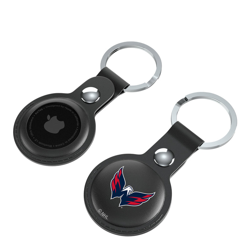 Washington Capitals Insignia AirTag Black Airtag Holder 2-Pack Iso.Jpg