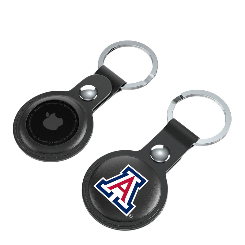 University of Arizona Wildcats Insignia AirTag Black Airtag Holder 2-Pack Iso.Jpg