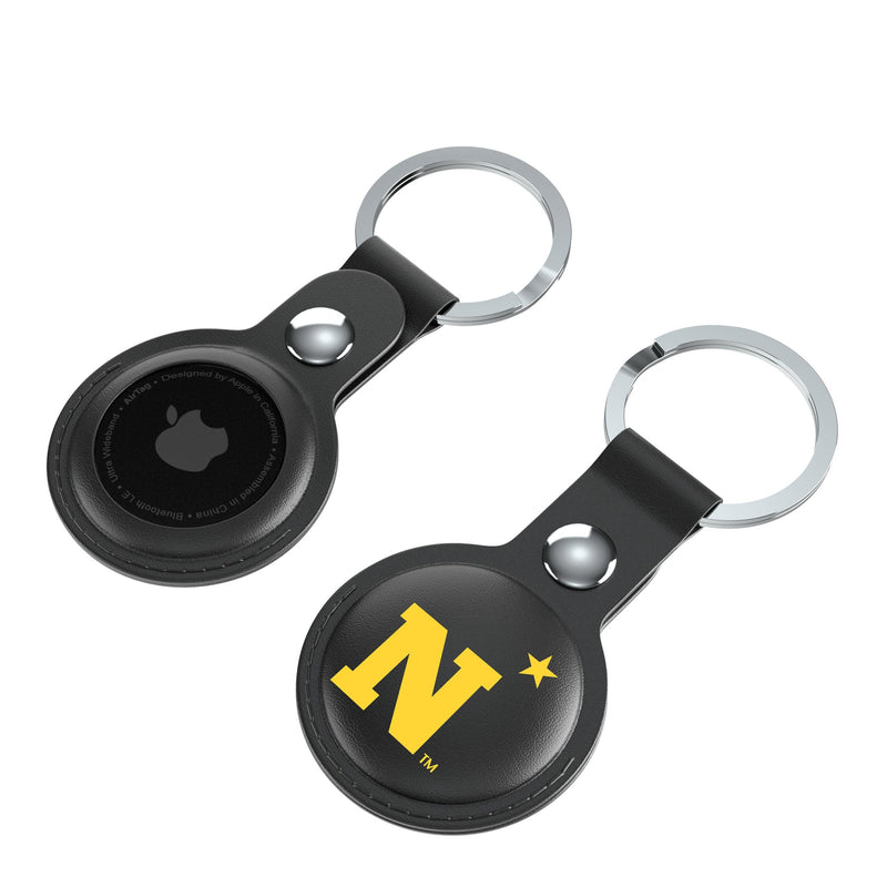 United State Naval Academy Midshipmen Insignia AirTag Black Airtag Holder 2-Pack Iso.Jpg