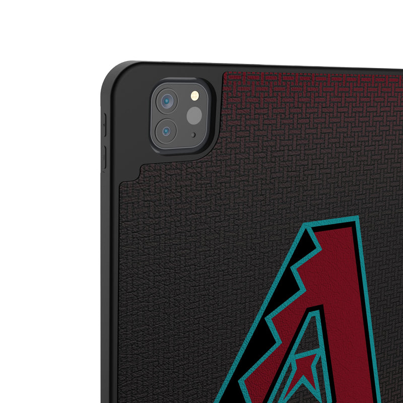 Arizona Diamondbacks Linen iPad Tablet Case Back.Jpg