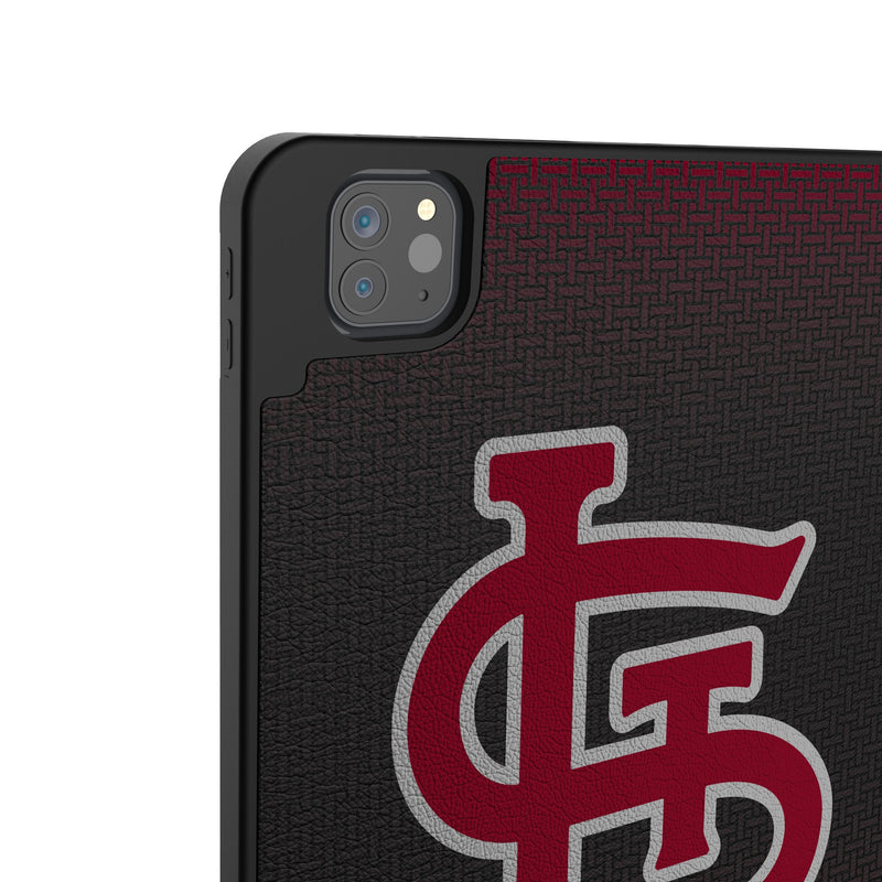 St Louis Cardinals Linen iPad Tablet Case Back.Jpg