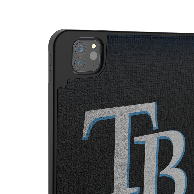 Tampa Bay Rays Linen iPad Tablet Case Back.Jpg