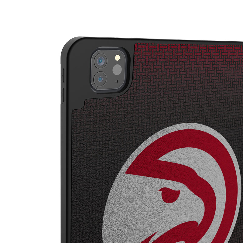 Atlanta Hawks Linen iPad Tablet Case Back.Jpg