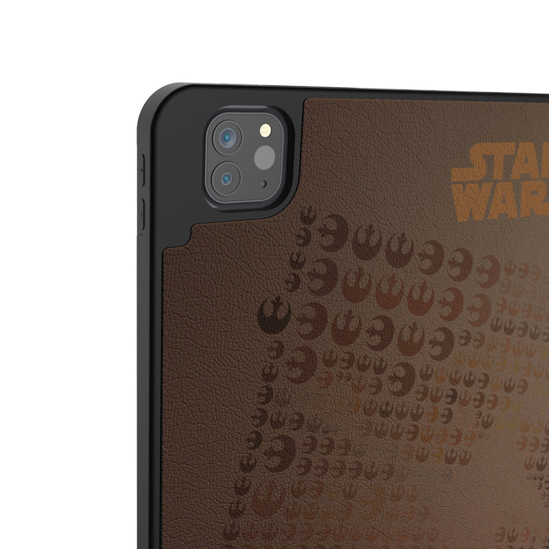 Star Wars Luke Skywalker Portrait iPad Tablet Case Back.Jpg