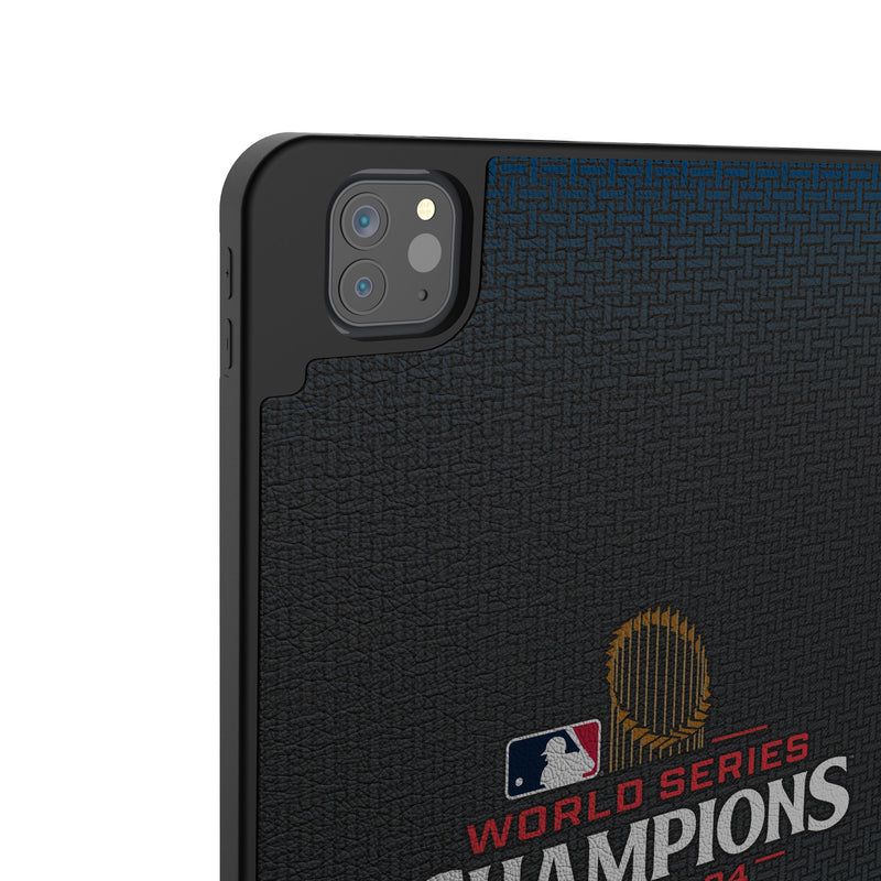 LA Dodgers 2024 MLB World Series iPad Tablet Case Back.Jpg