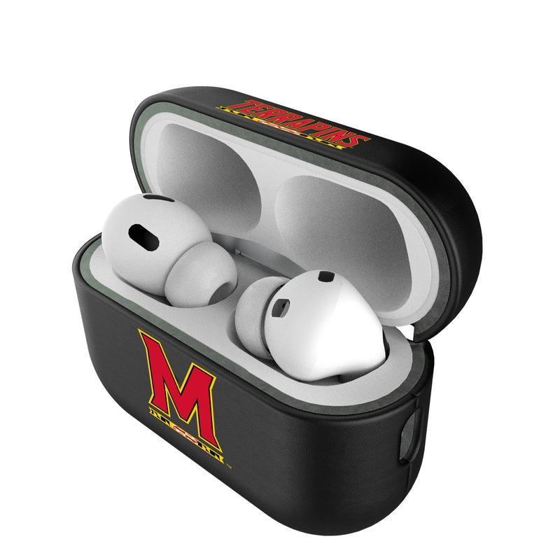 Maryland Terrapins Insignia AirPods AirPod Case Cover Pods.Jpg