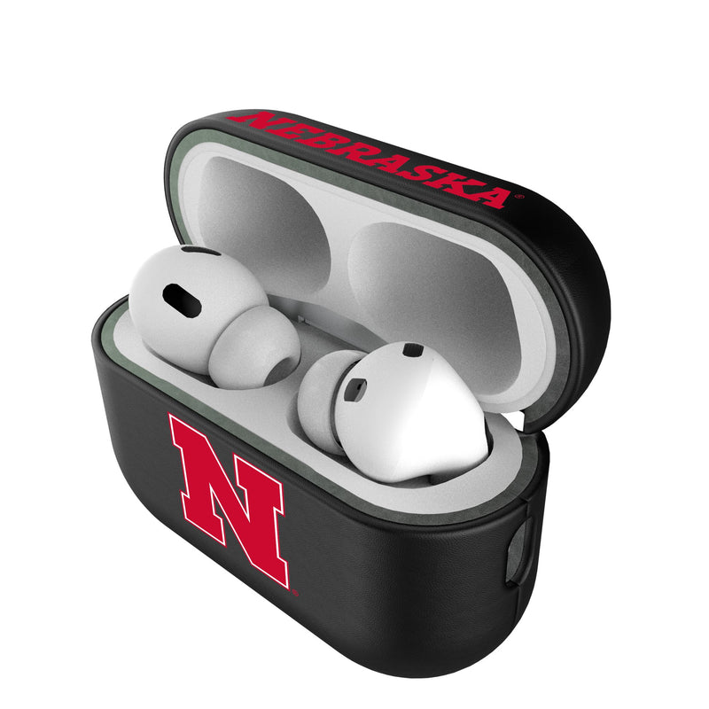 Nebraska Huskers N Insignia AirPods AirPod Case Cover Pods.Jpg