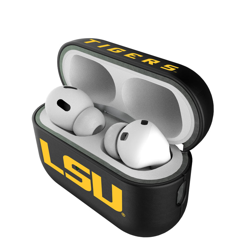 Louisiana State University Tigers Insignia AirPods AirPod Case Cover Pods.Jpg