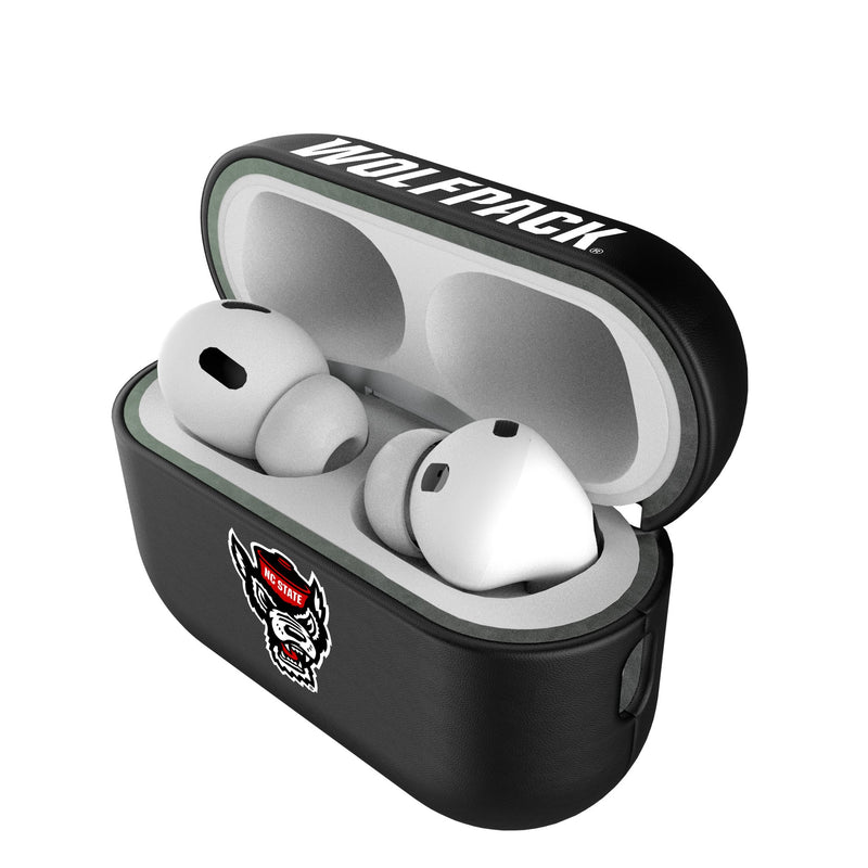 North Carolina State Wolfpack Insignia AirPods AirPod Case Cover Pods.Jpg