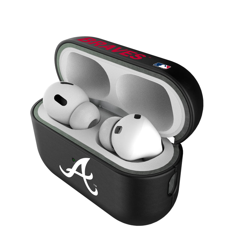 Atlanta Braves Insignia AirPods AirPod Case Cover Pods.Jpg