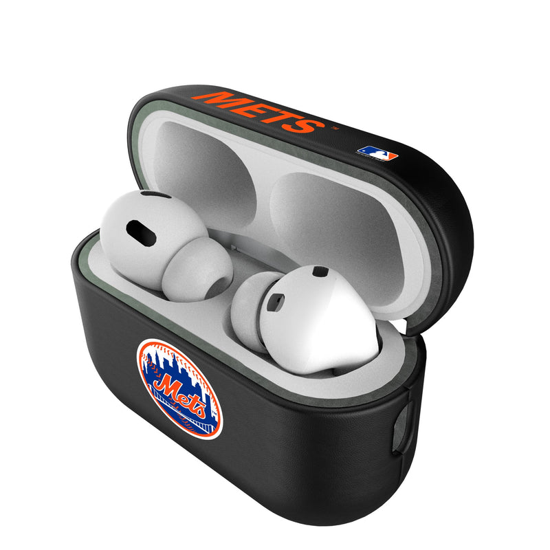 New York Mets Insignia AirPods AirPod Case Cover Pods.Jpg